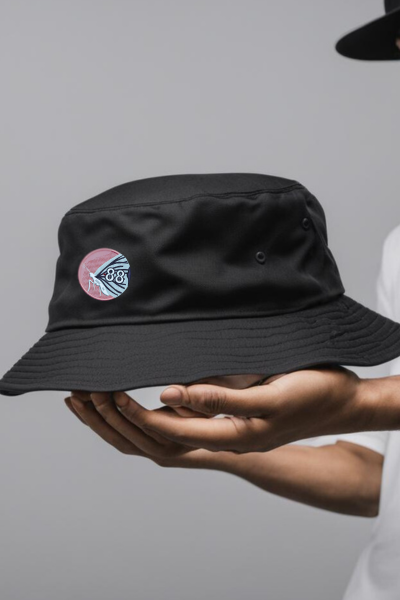 bucket hat black - 88bt